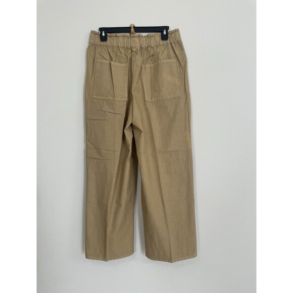 J.Crew Drawstring High rise Elastic waist pant in cotton blend Size M - Picture 4 of 11